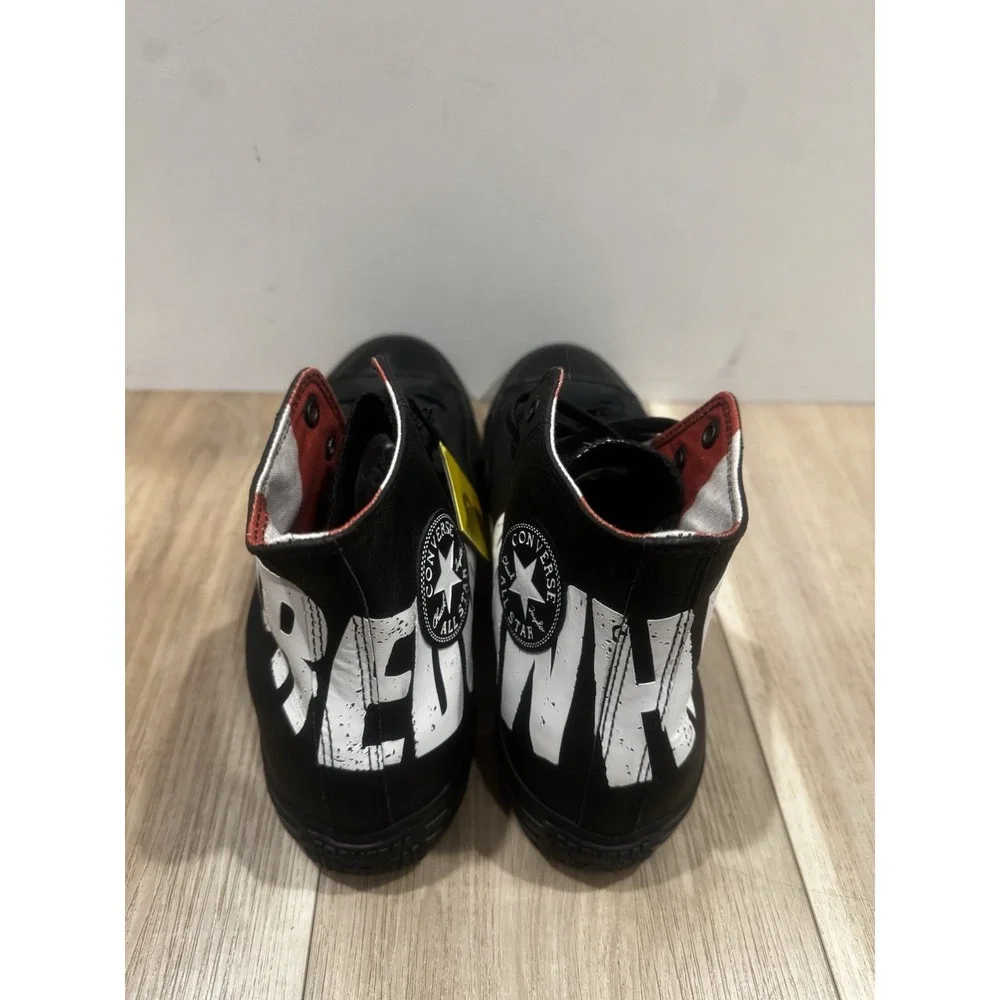 Converse All Star Sex Pistols Boredom/Nowhere Chuck Taylor Sneakers Sz. 11.5 NEW
